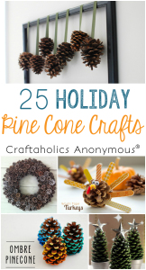 pine cone christmas crafts kJhM